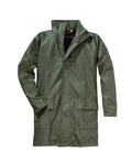 PU-Regenjacke oliv