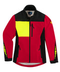 Woodcreek Forstjacke rot/schwarz/gelb