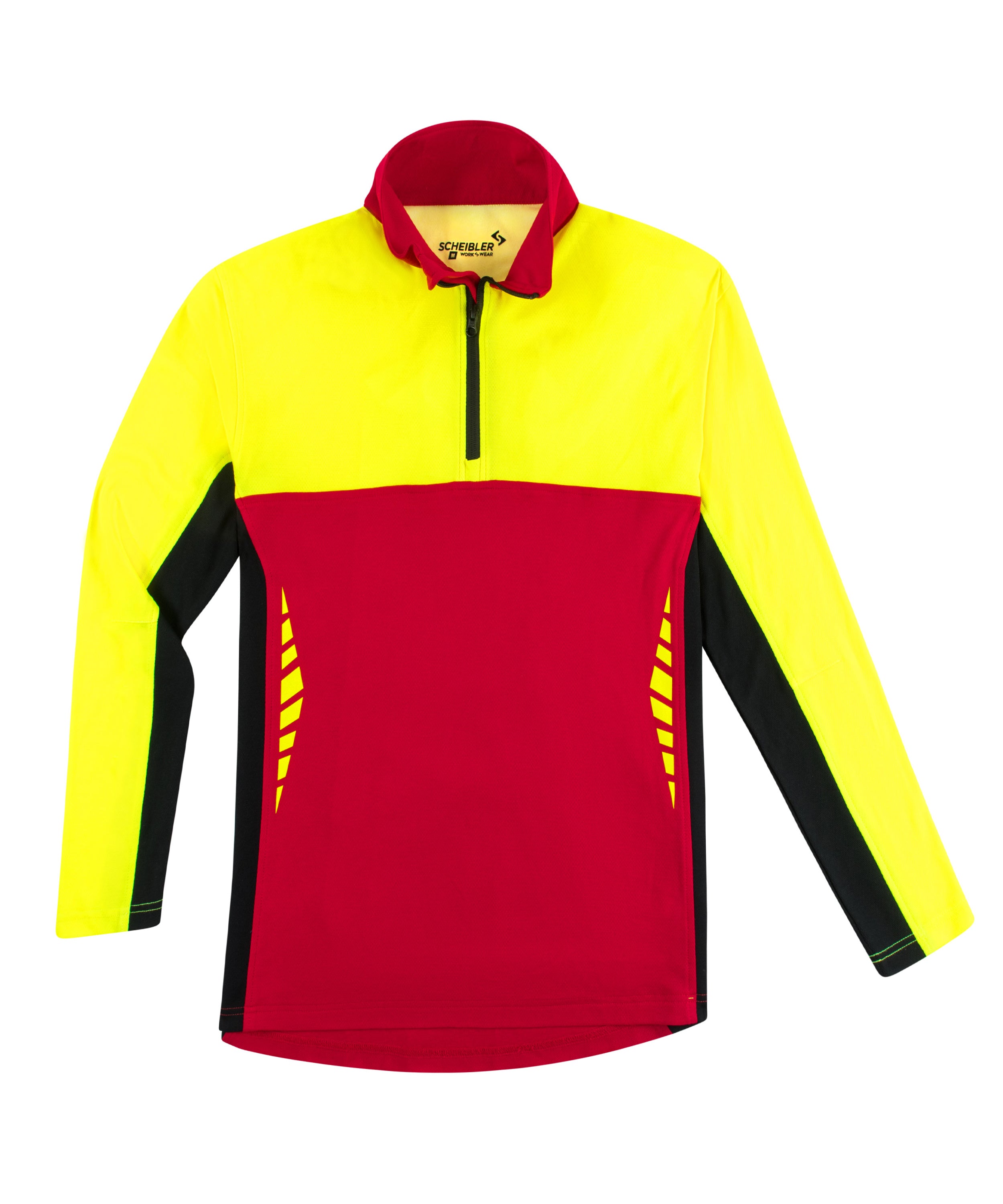 Woodcreek Forst-Shirt rot/schwarz/gelb