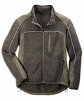 Jäger-Strickjacke Ahorn oliv