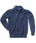 Troyer-Pullover marine