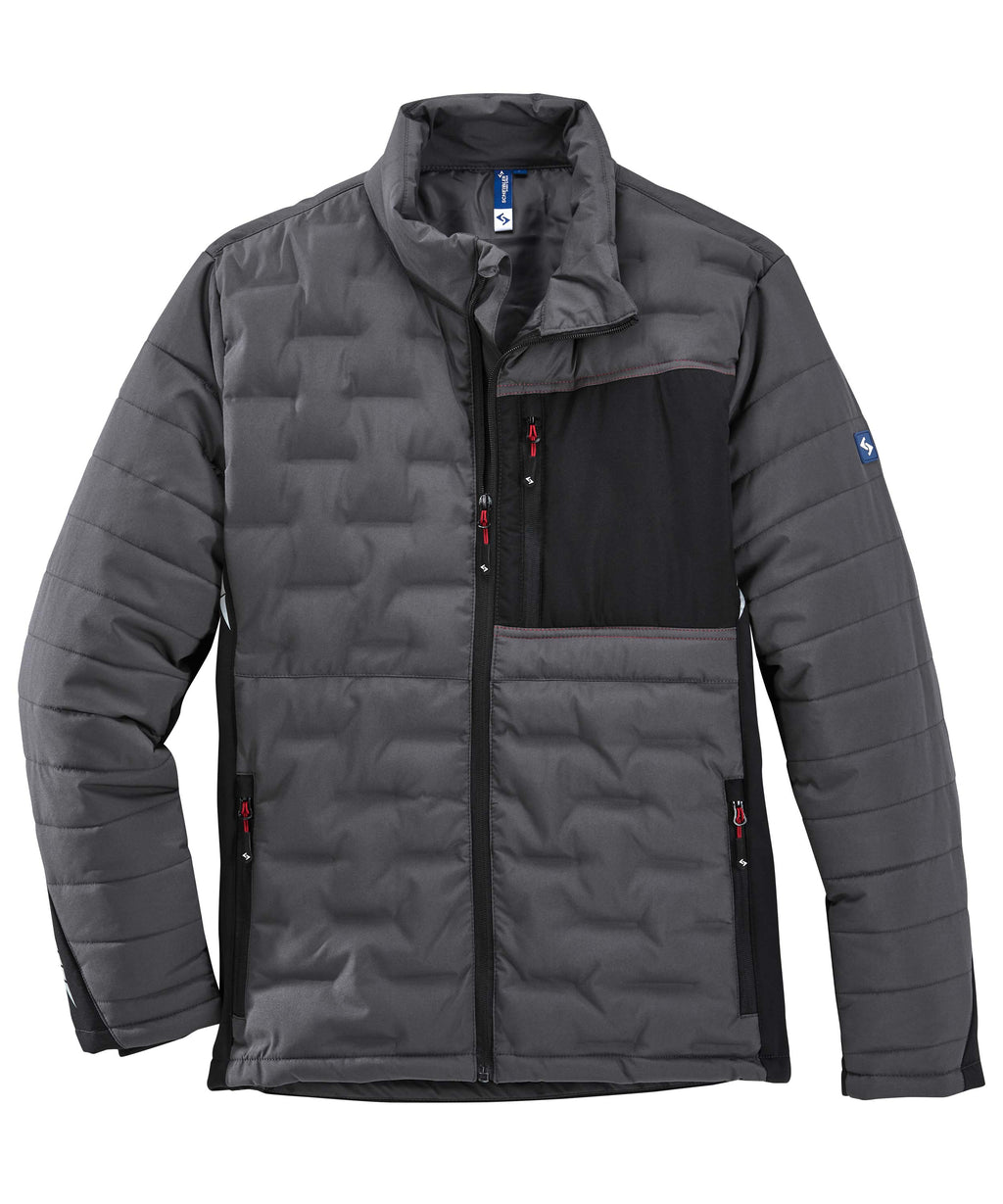 Professional Steppjacke grau/schwarz