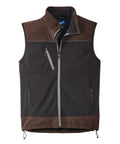 Active Softshellweste braun/schwarz