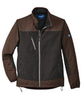 Active Softshelljacke braun/schwarz