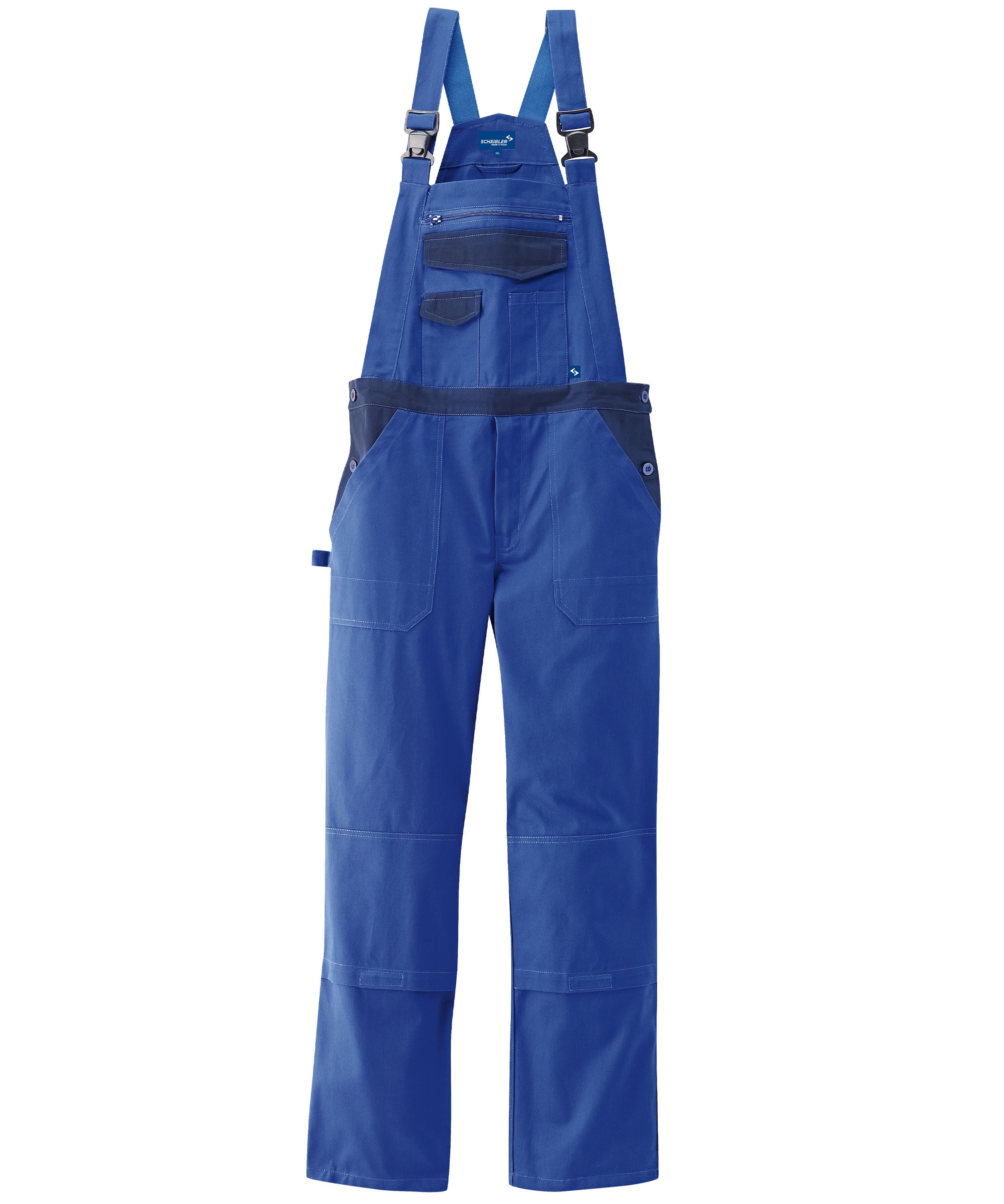 Profi Arbeitslatzhose kornblau/navy