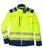 Warnschutz-Softshelljacke Certitude gelb/navy