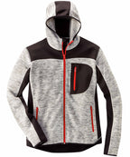 Professional Strickjacke grau-meliert/schwarz