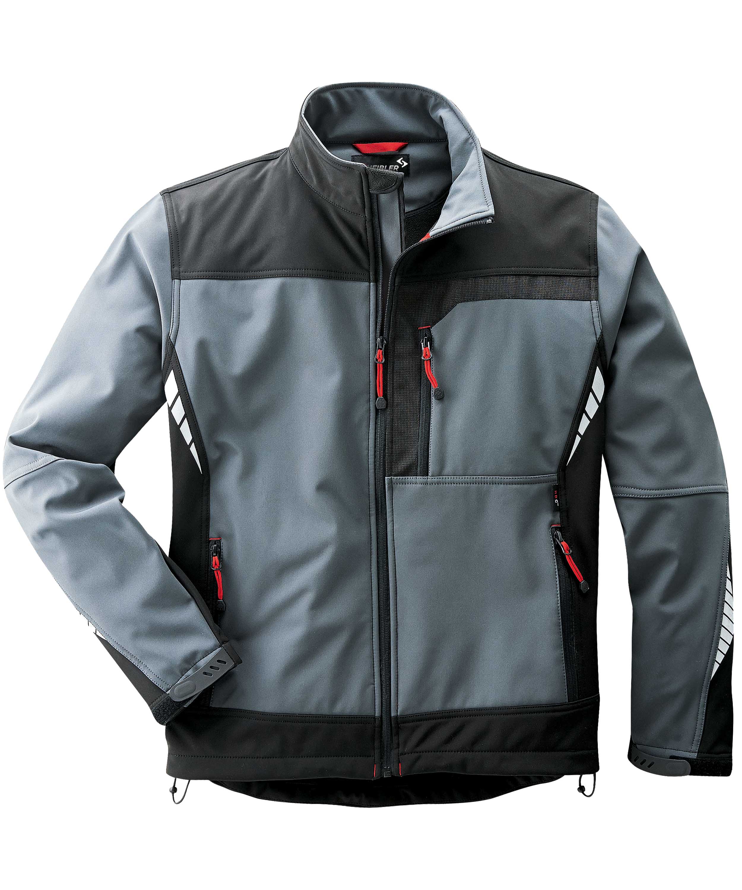 Professional Softshelljacke anthrazit/schwarz
