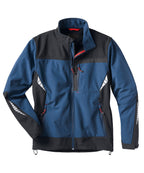 Professional Softshelljacke blau/schwarz