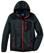 Professional Strickjacke anthrazit-meliert/schwarz