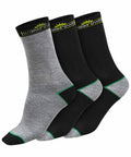 Workpower Recycling Socken, 3er Pack schwarz/grau