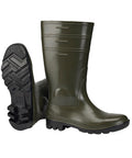 PVC-Sicherheitsstiefel S5 oliv