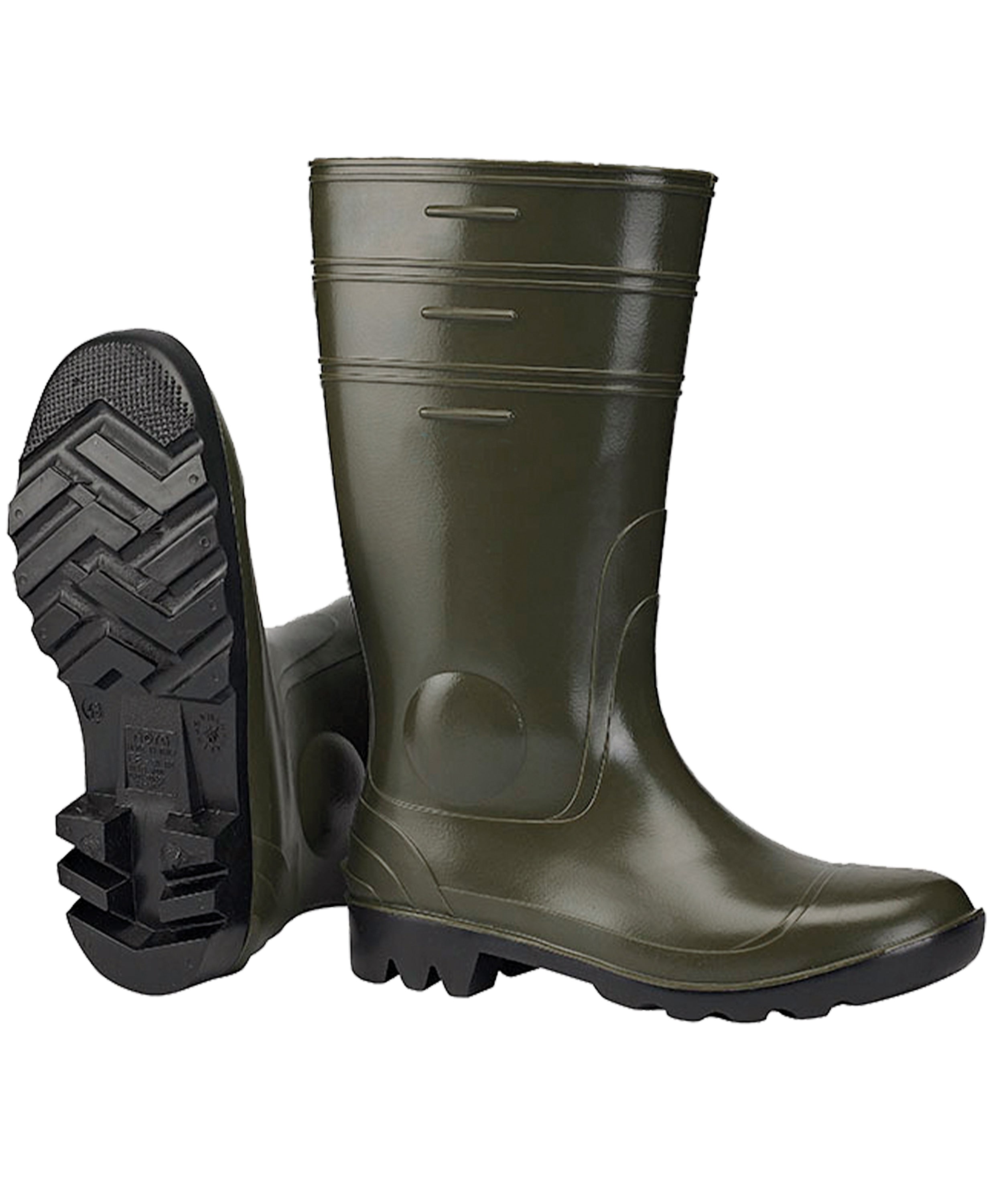 PVC-Sicherheitsstiefel S5 oliv