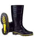 Nitril-Stiefel hoch schwarz