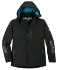 Expansible Thermo-Softshelljacke schwarz