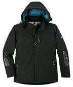 Expansible Thermo-Softshelljacke schwarz