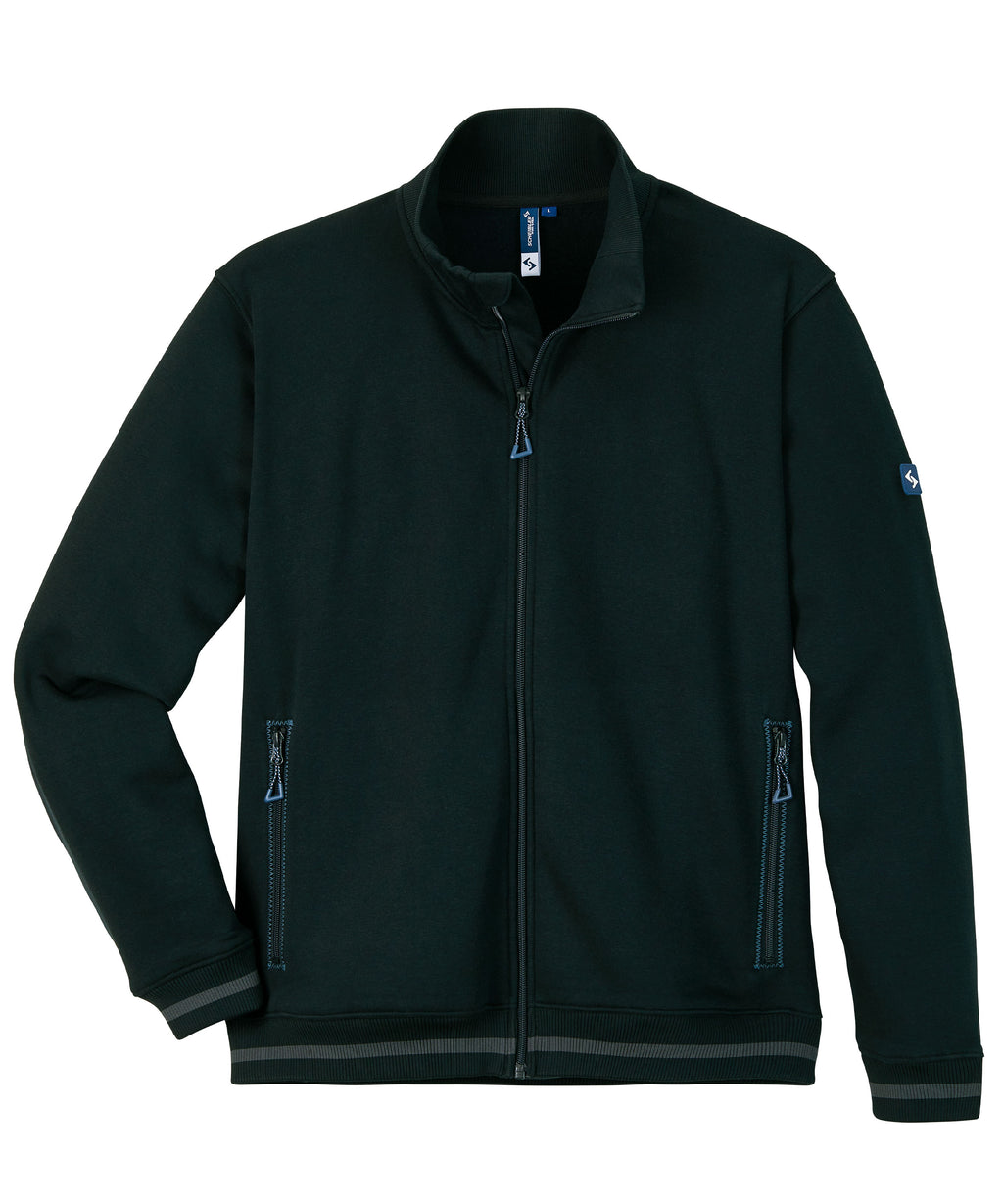 Expansible Sweatjacke schwarz