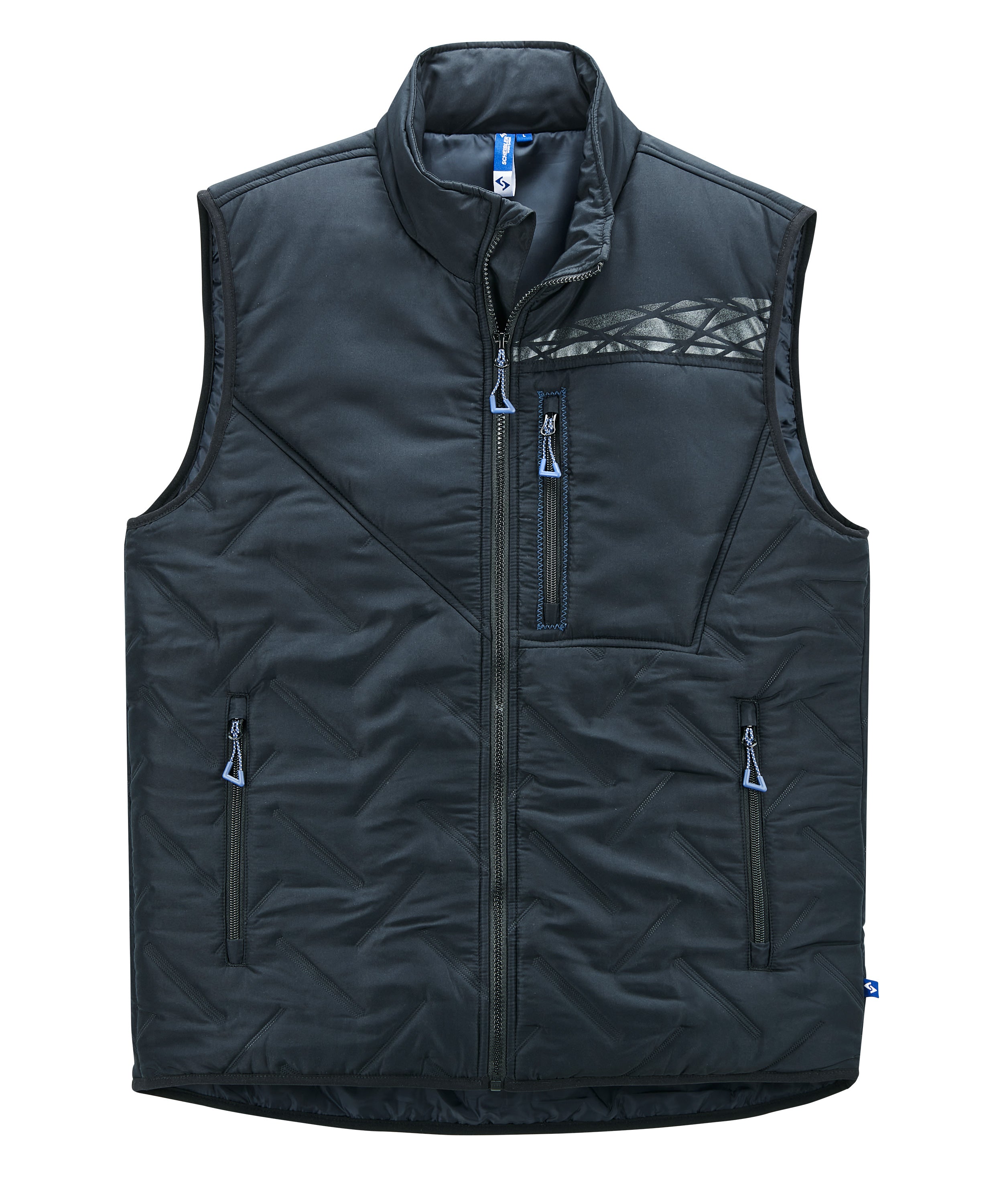 Expansible Steppweste schwarz