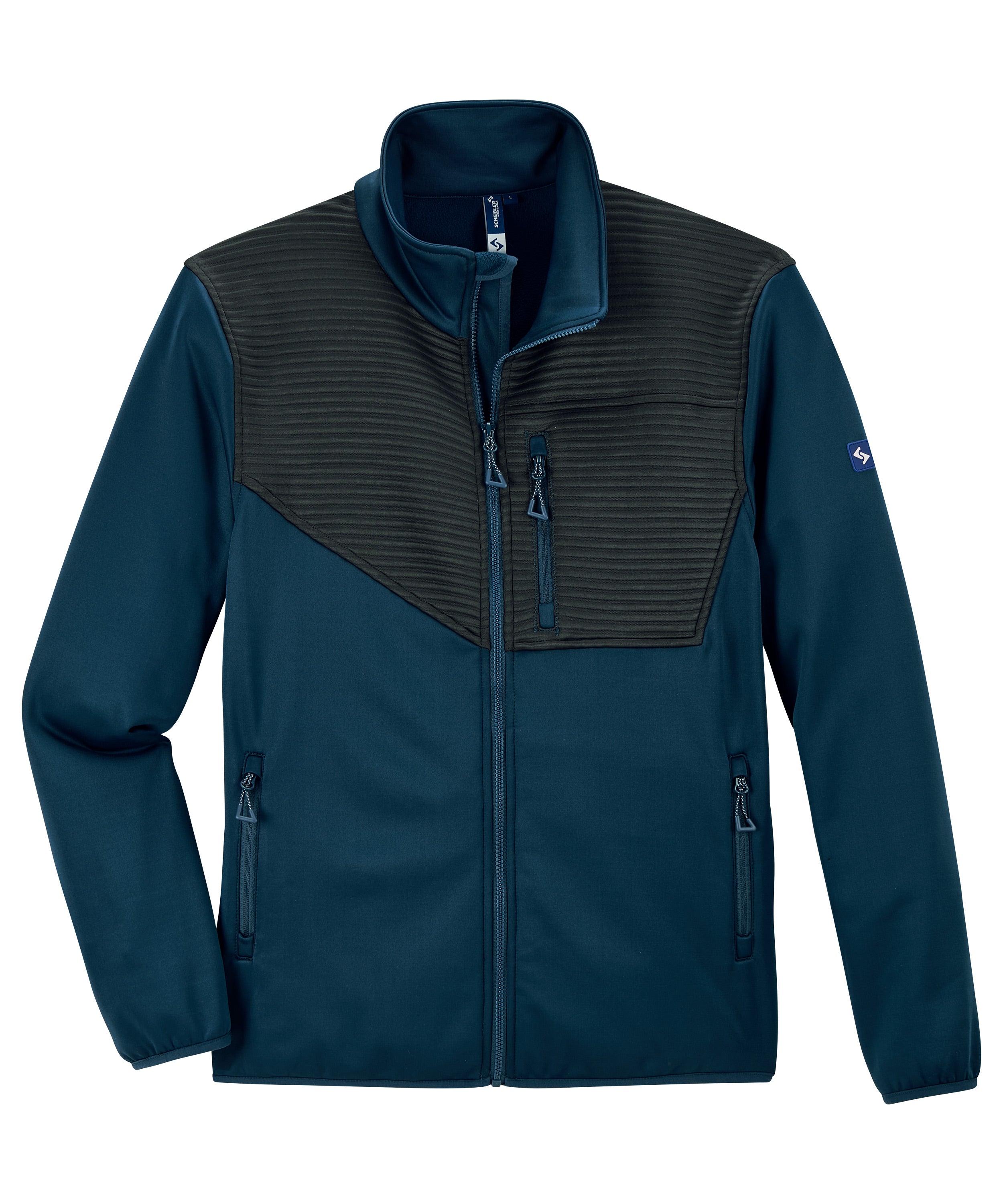 Expansible Fleecejacke ocean-titan