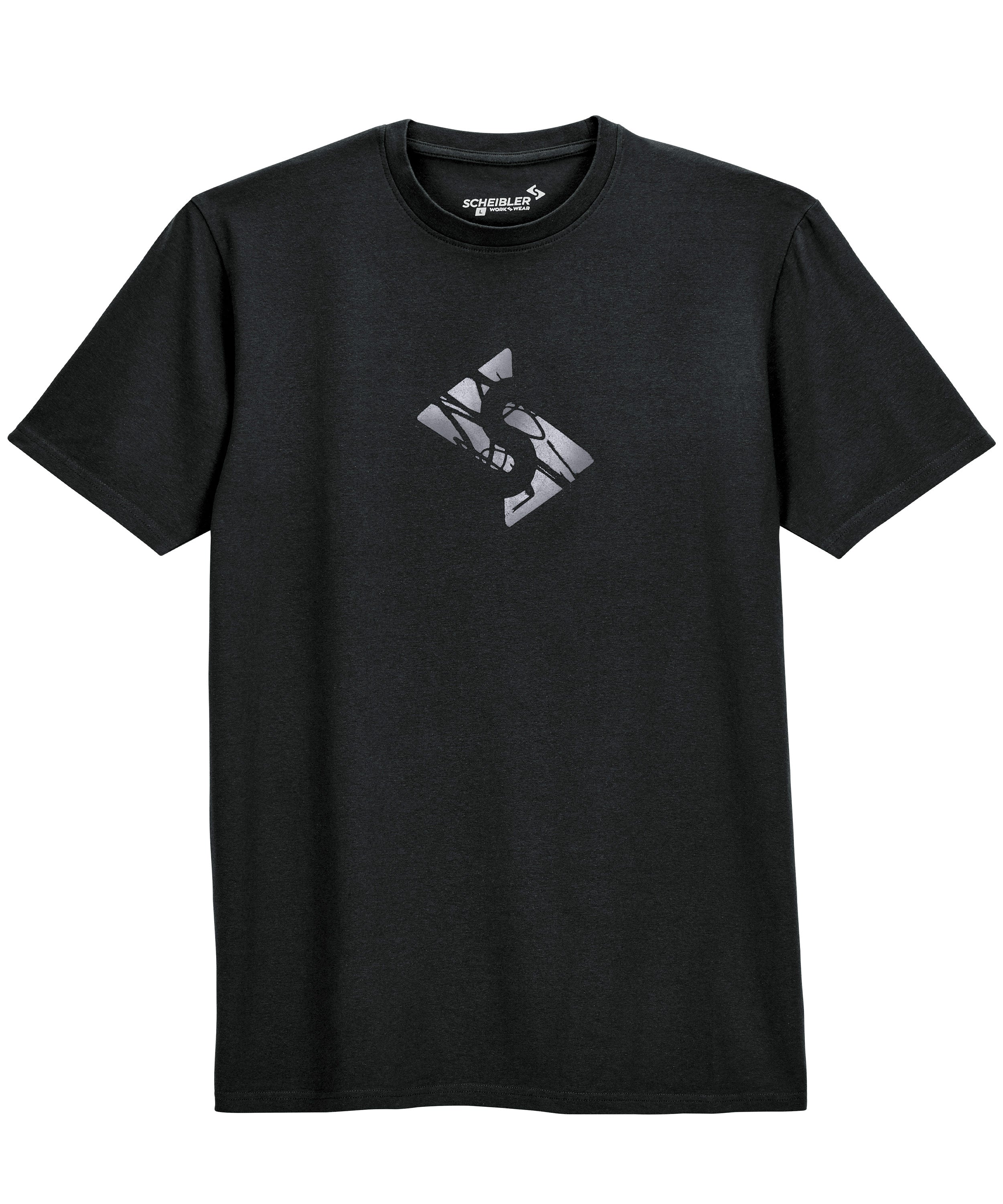 Expansible T-Shirt schwarz
