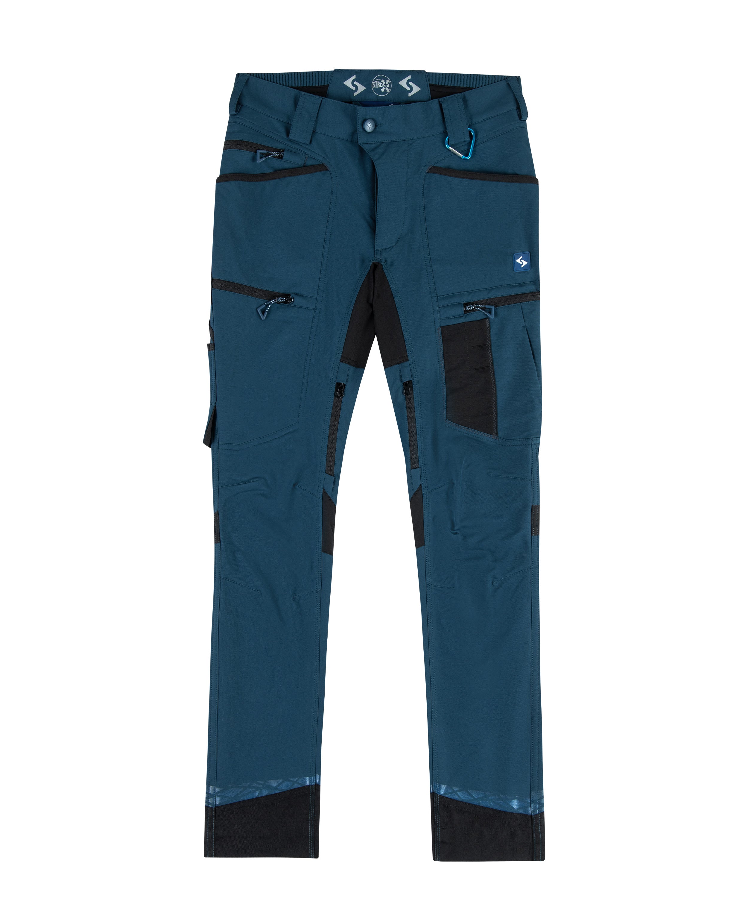 Expansible Damen Funktionshose ocean-schwarz