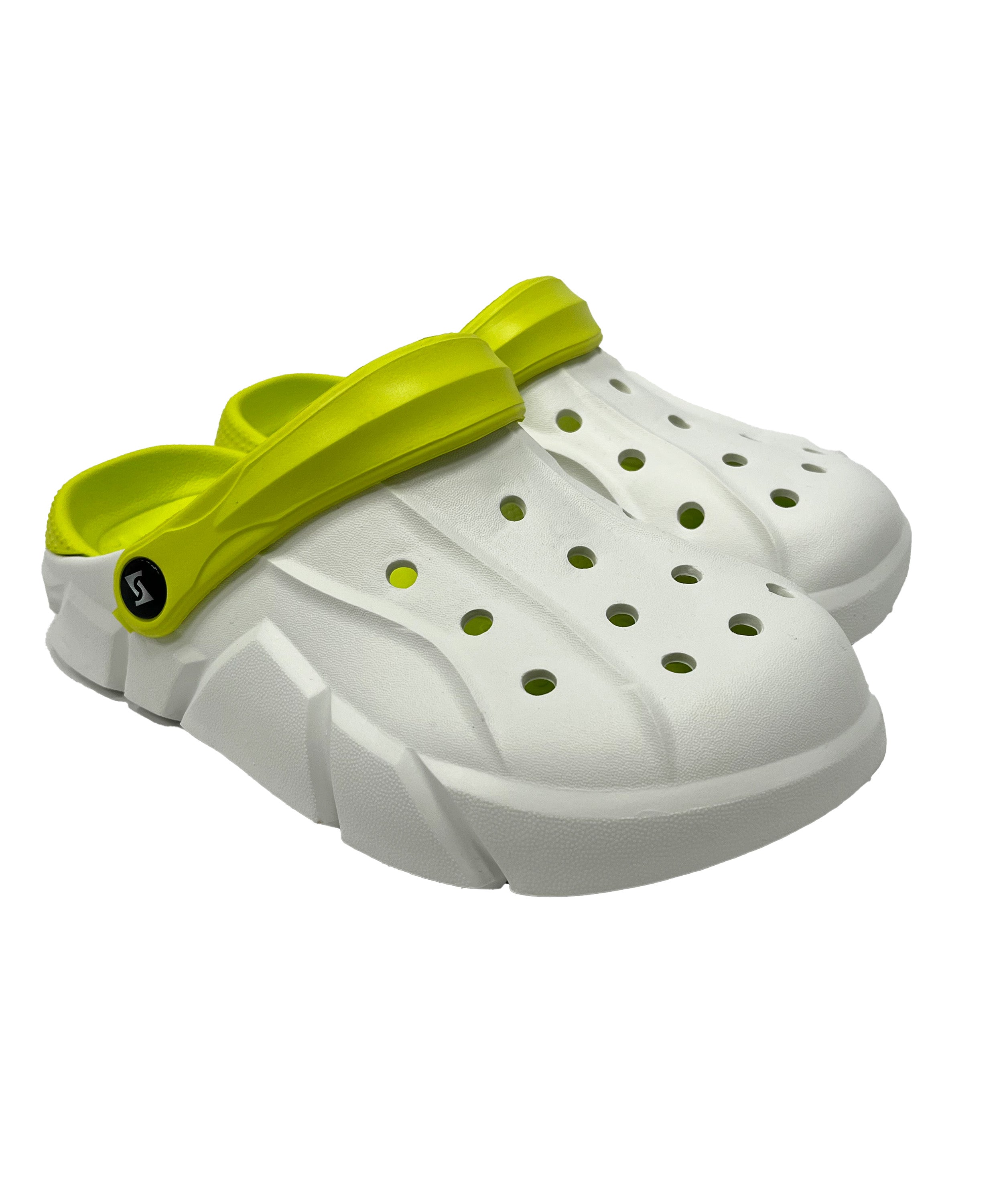 Damen Clog Markelo weiß/limette