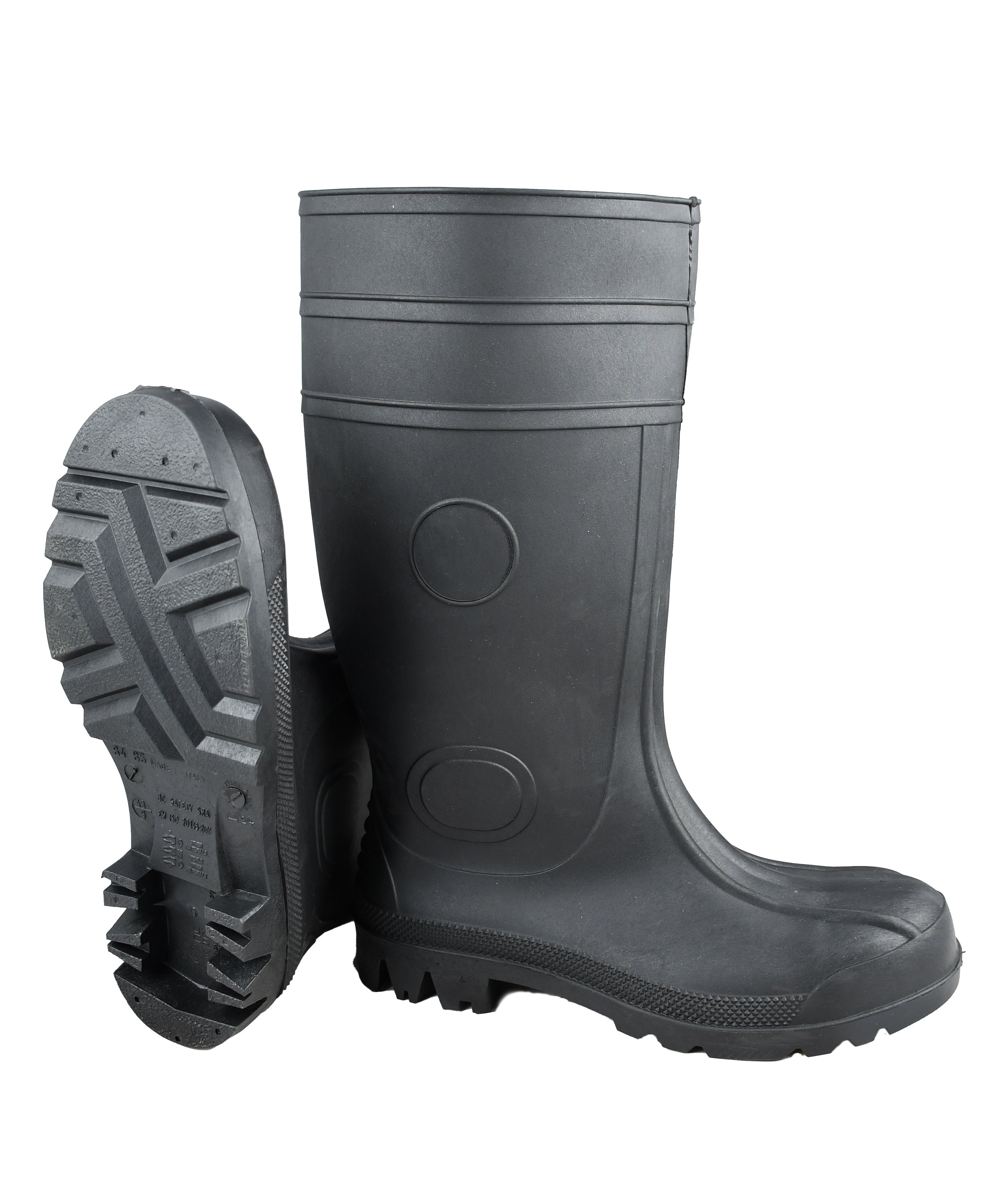 PVC-Sicherheitsstiefel S5 schwarz