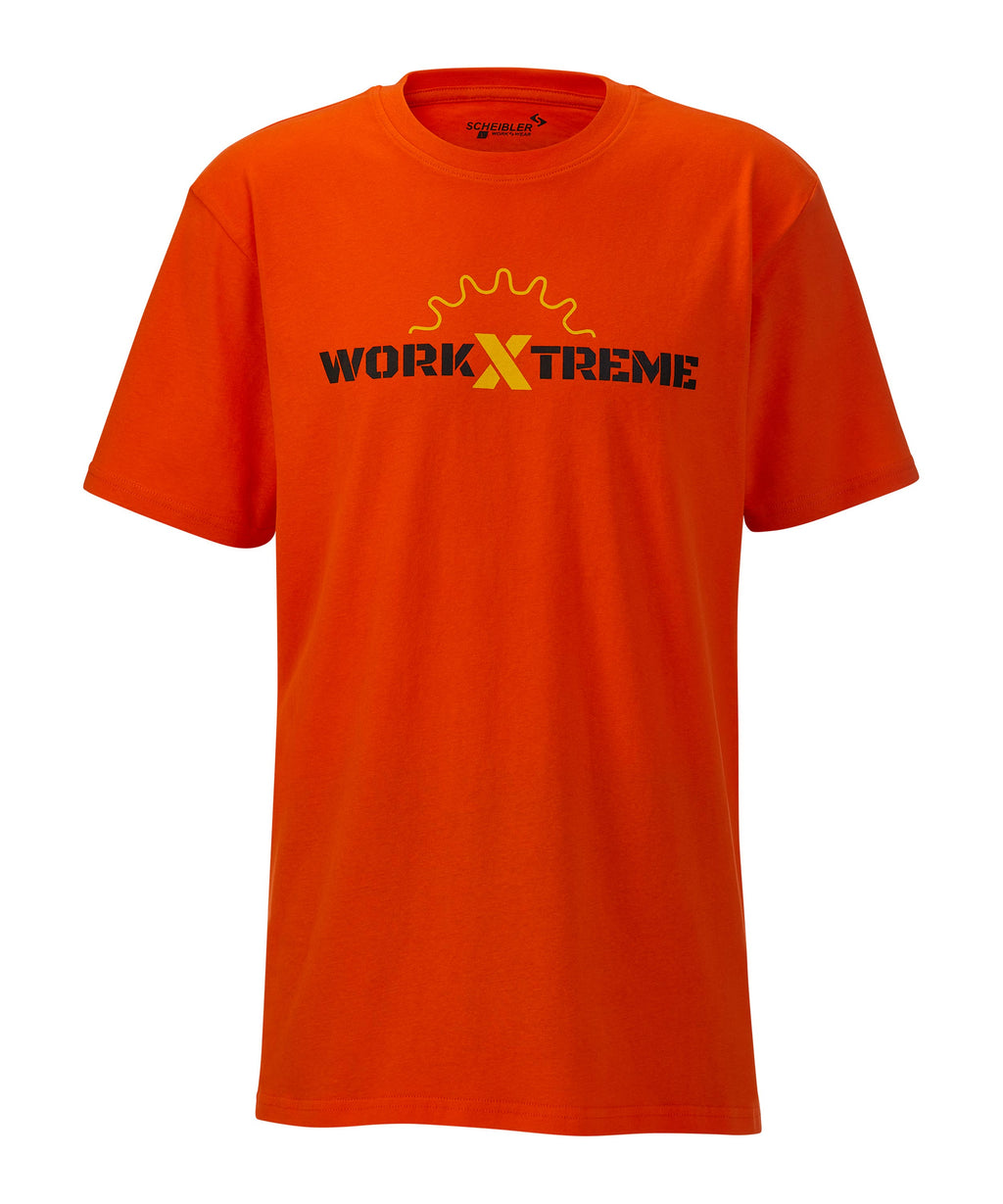 T-Shirt Work X treme orange