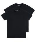 Doppelpack T-Shirt schwarz
