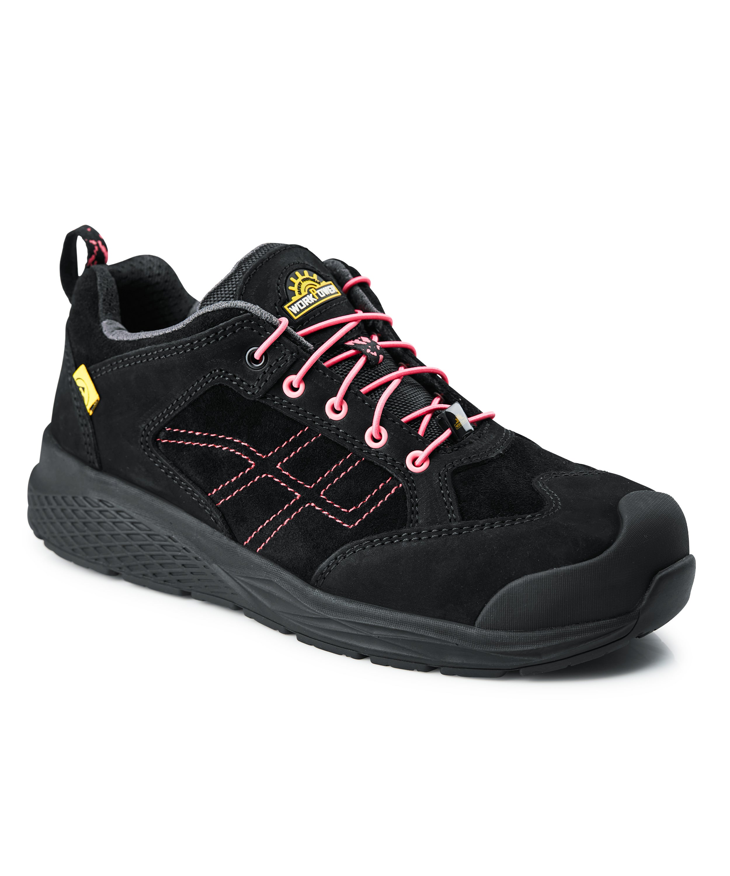 Sicherheitshalbschuh S3 Marina schwarz/pink