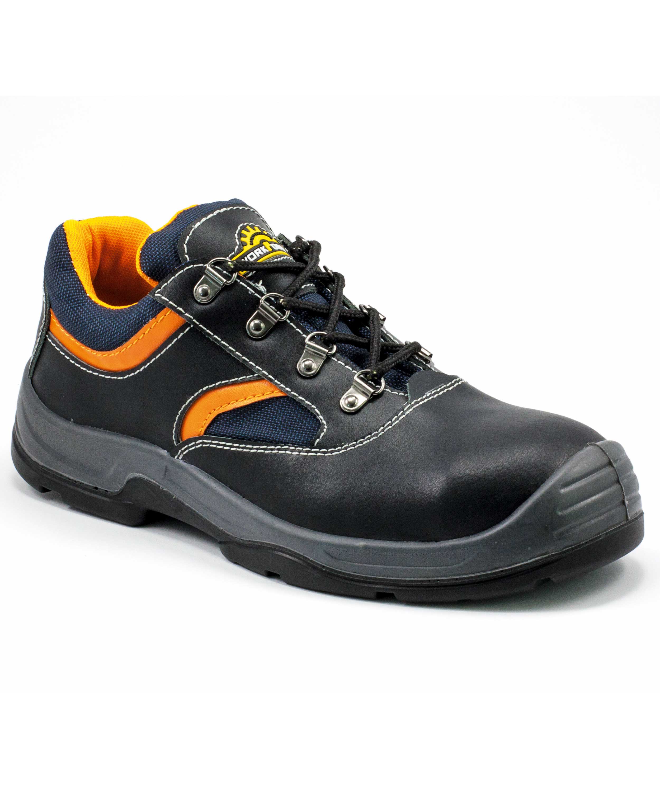 Sicherheitshalbschuh S3 Nabor schwarz/orange