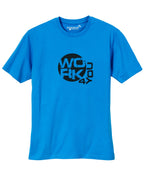 T-Shirt Work 4 You royalblau