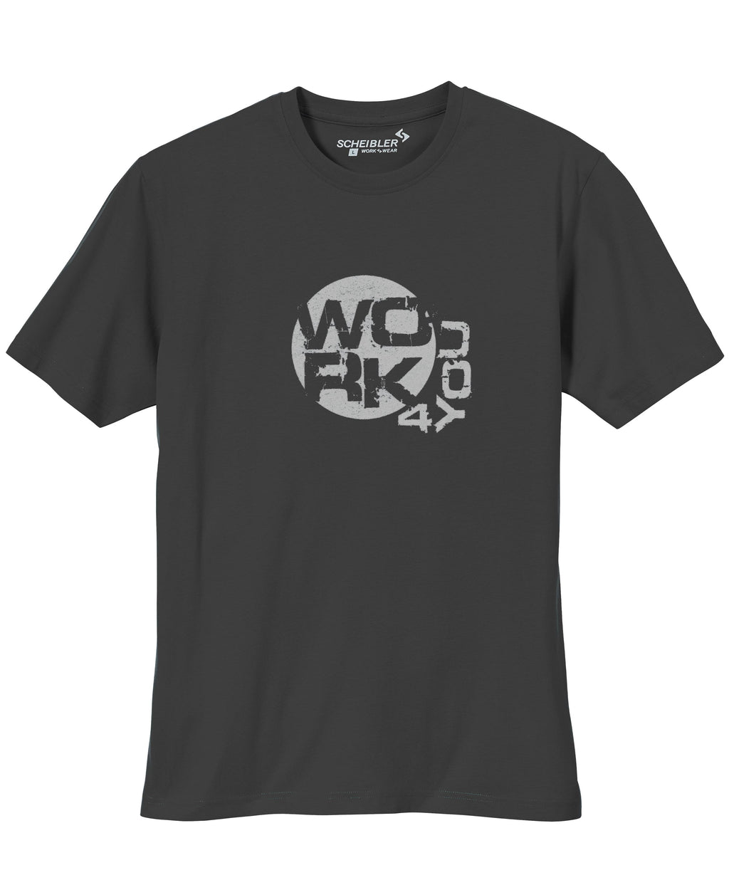 T-Shirt Work 4 You anthrazit