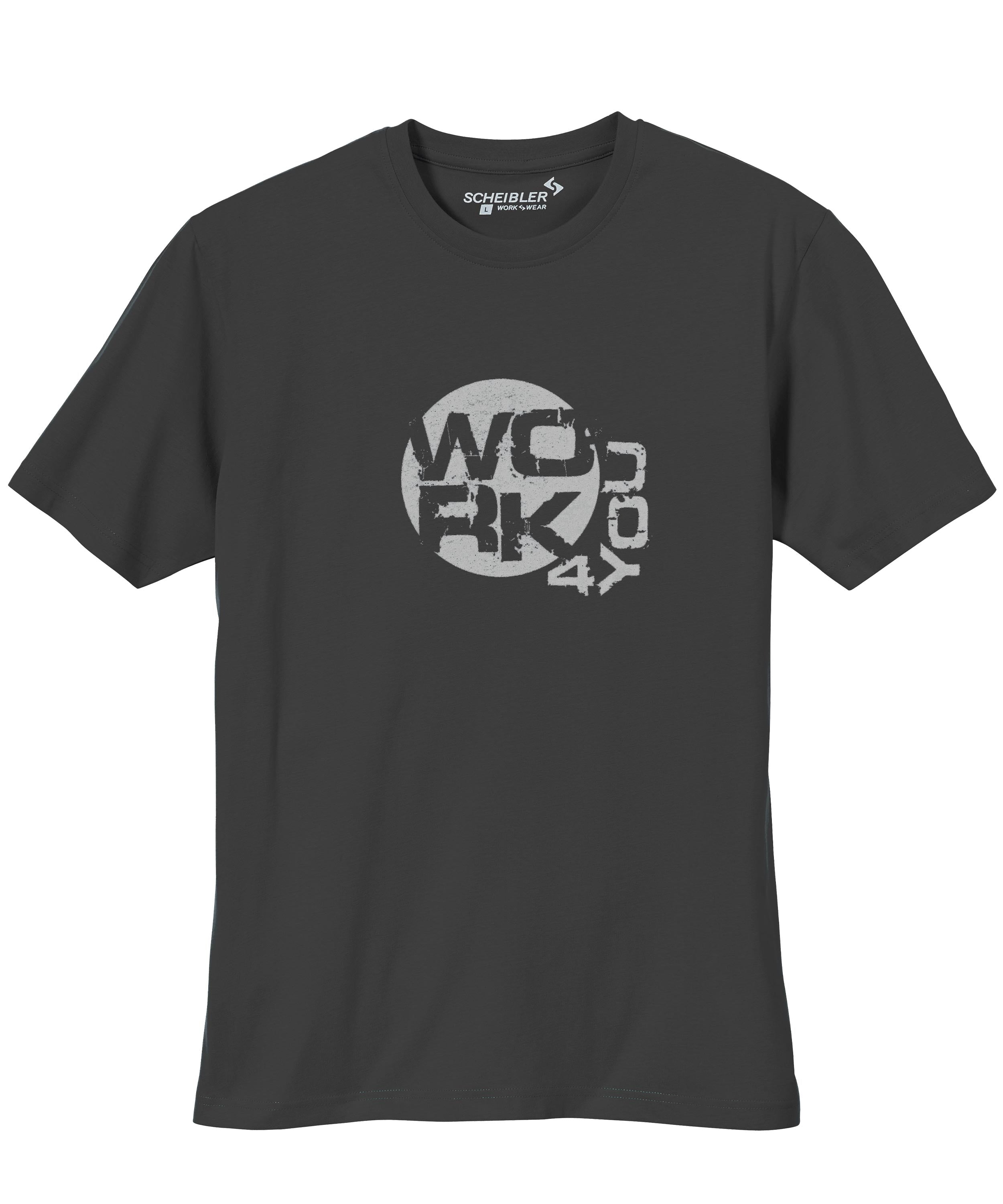 T-Shirt Work 4 You anthrazit