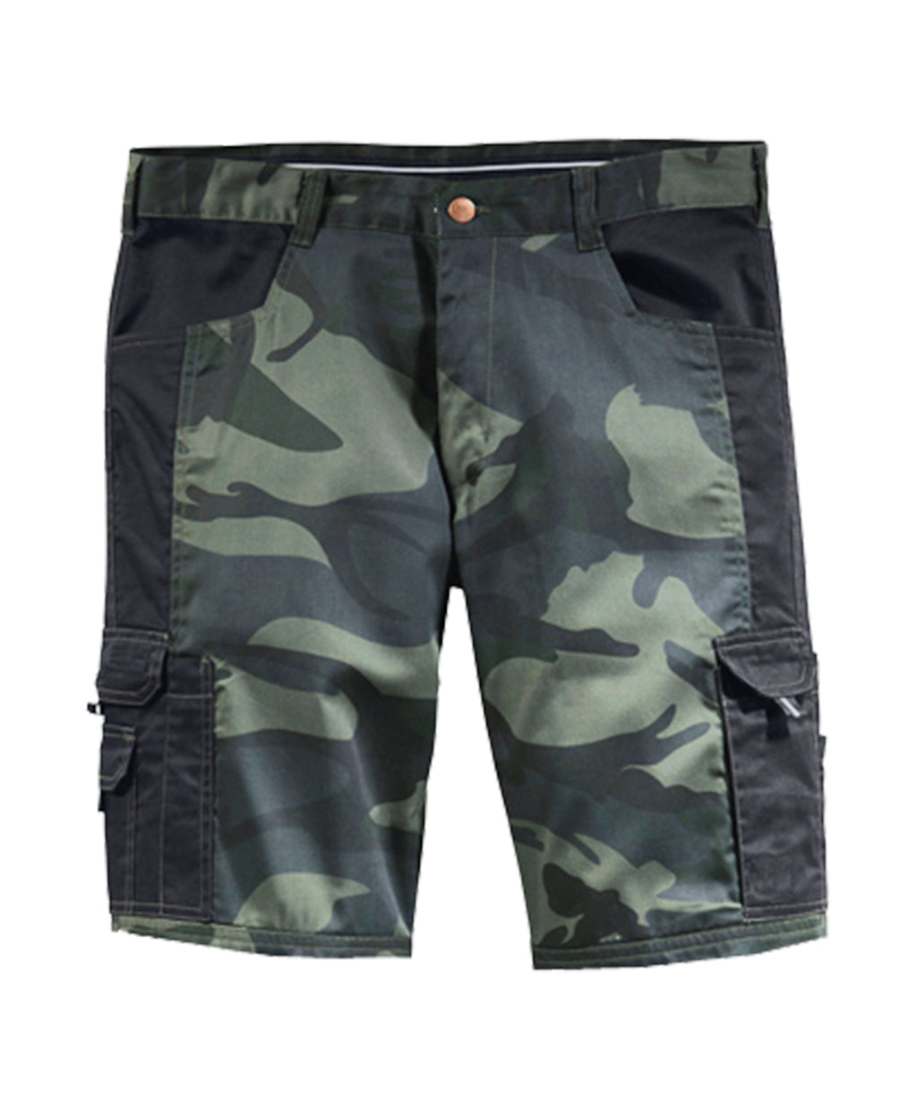 Shorts Camouflage oliv-camouflage
