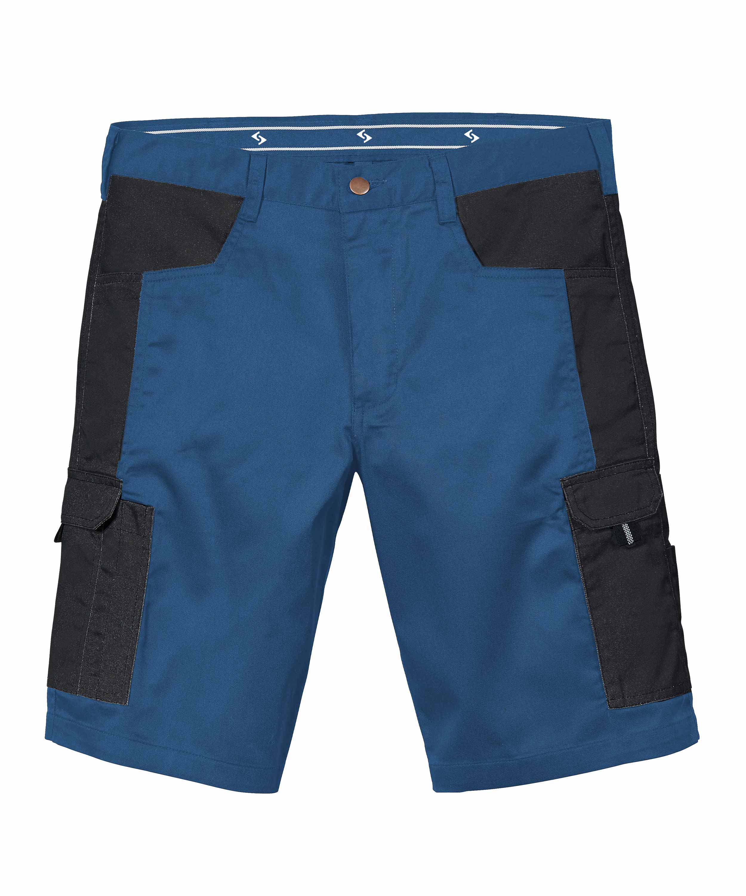 Shorts Gary azur/schwarz