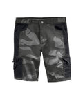 Shorts Camouflage anthrazit/grau/schwarz