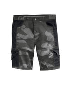 Shorts Camouflage anthrazit/grau/schwarz