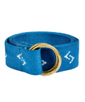 Doppelring-Gürtel Work-4-You blau