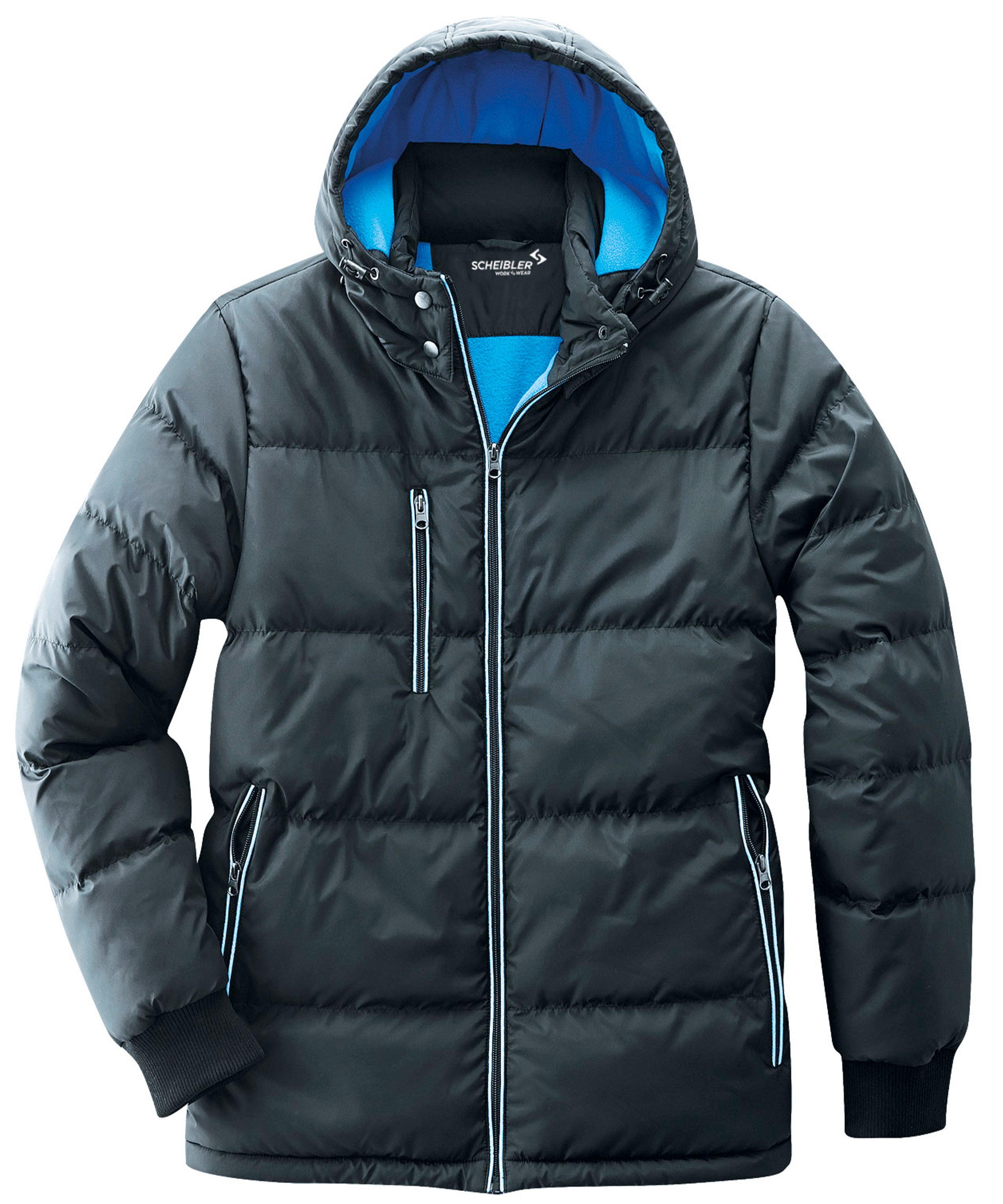 Thermojacke Bryan schwarz/blau