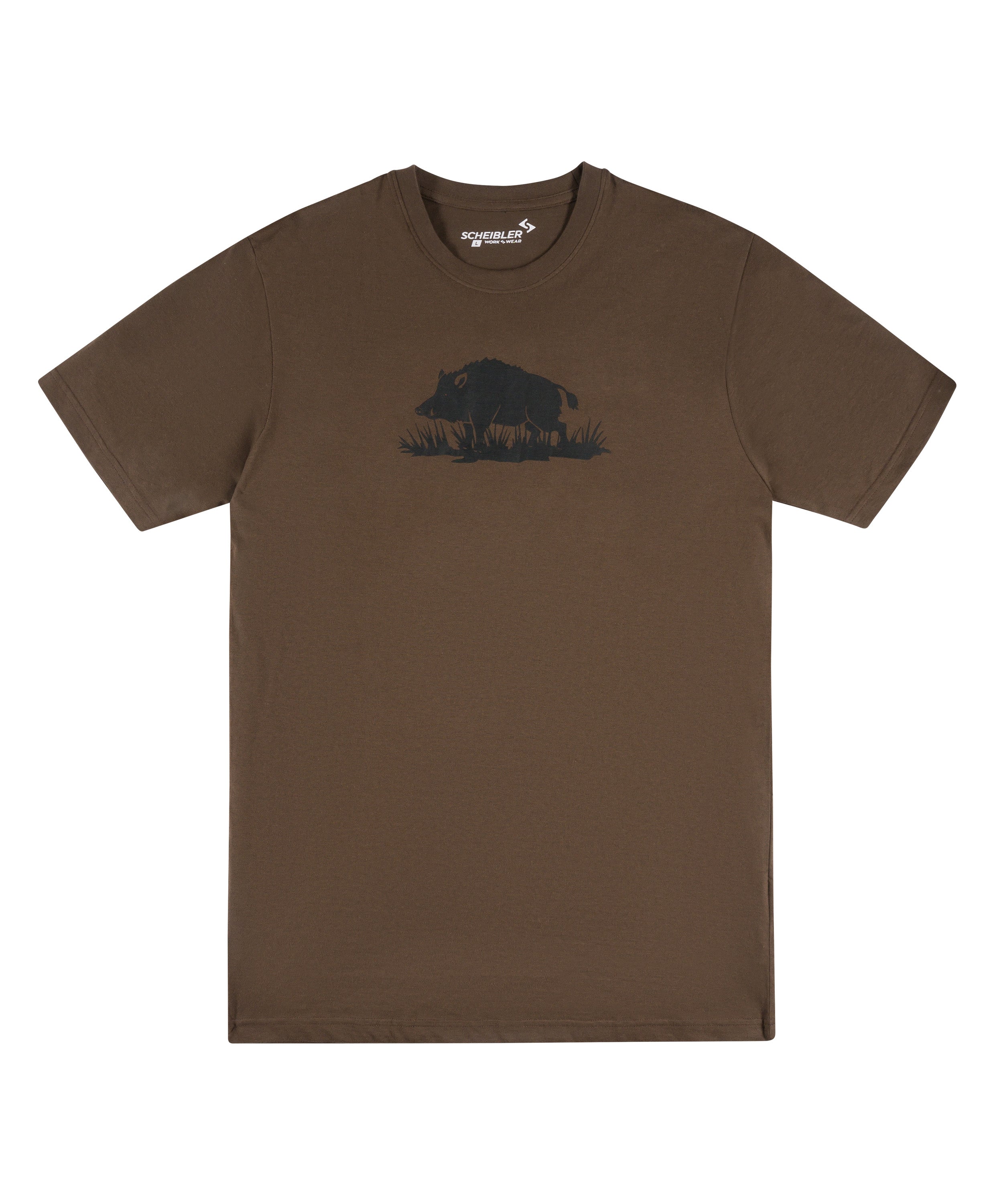 Jagd T-Shirt braun