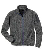 Active Fleecejacke anthrazit-meliert