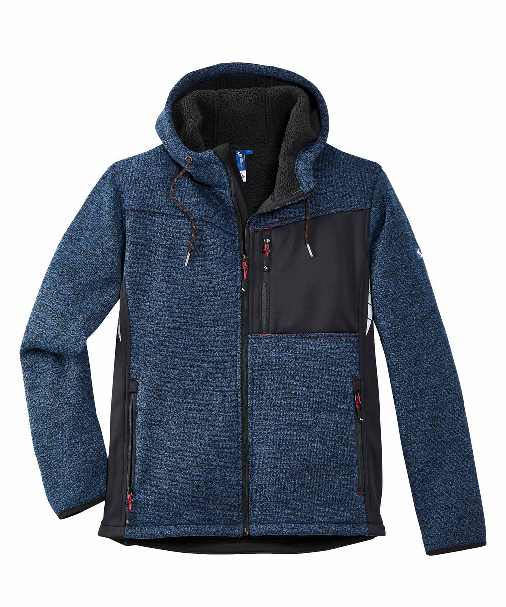 Professional Kombijacke blau-meliert/schwarz