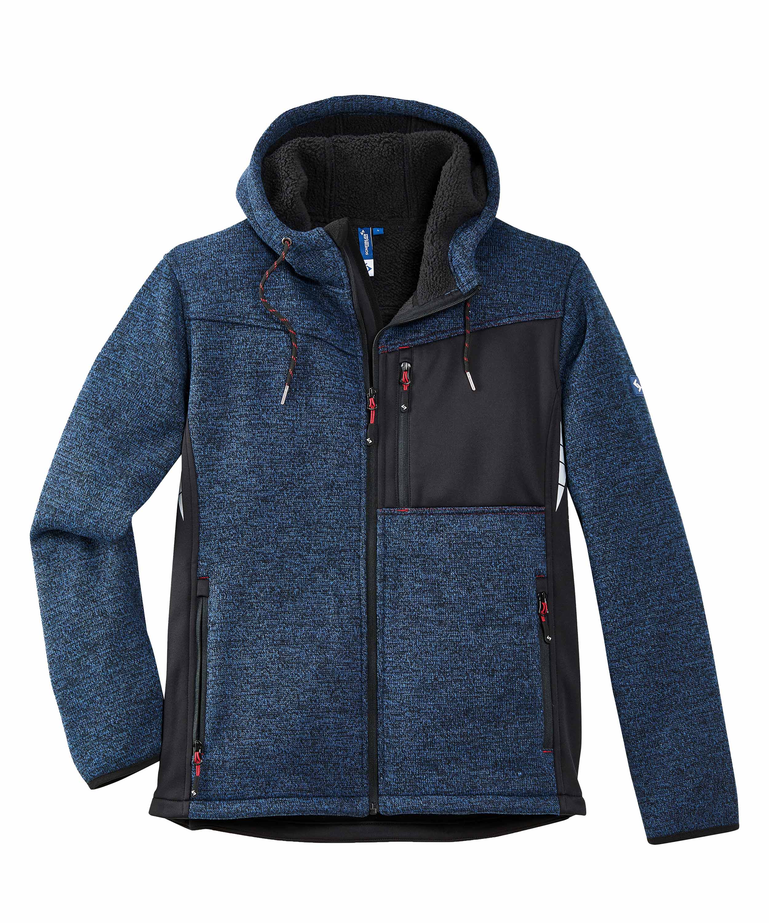 Professional Kombijacke blau-meliert/schwarz