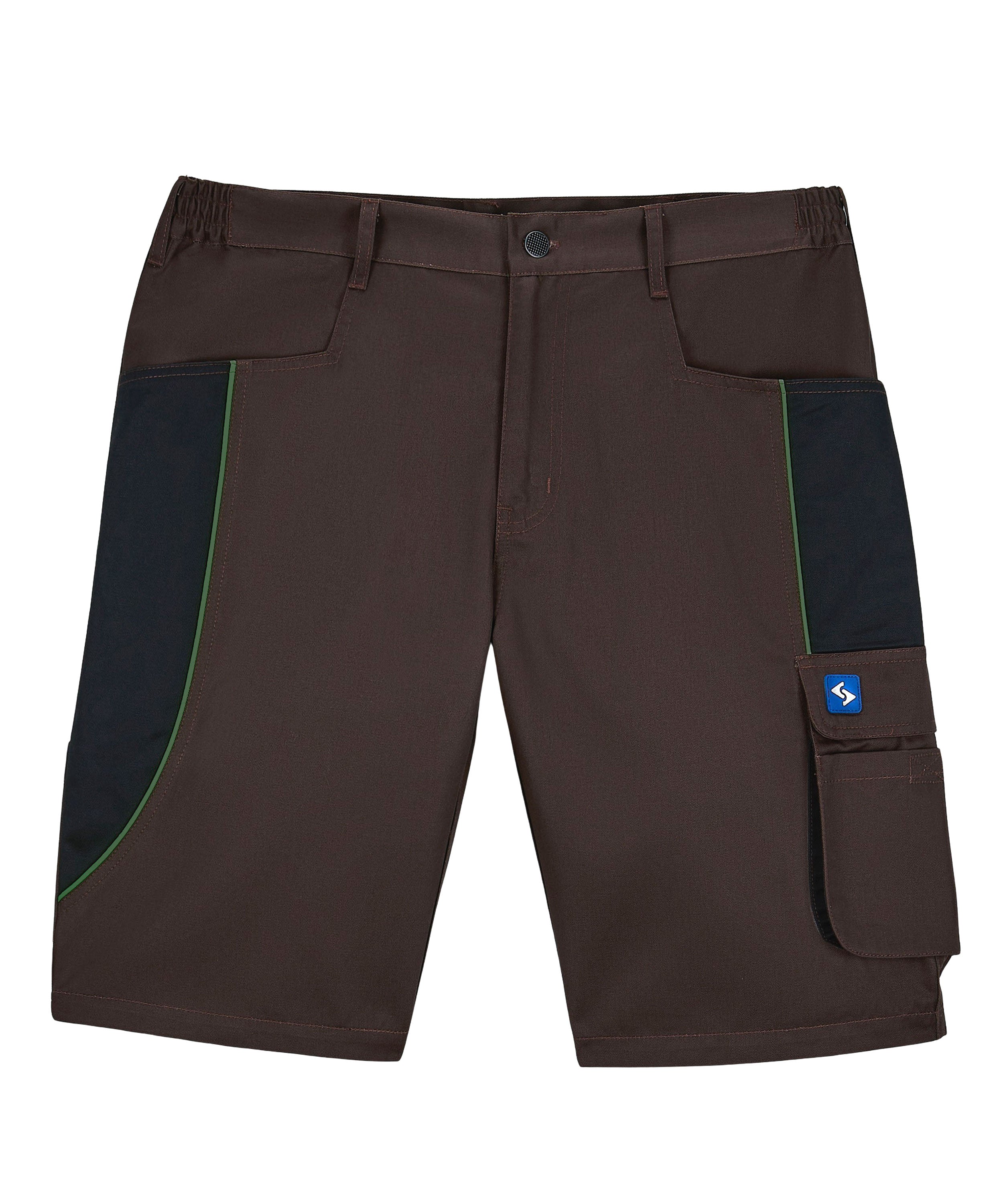Active Shorts maronenbraun/schwarz