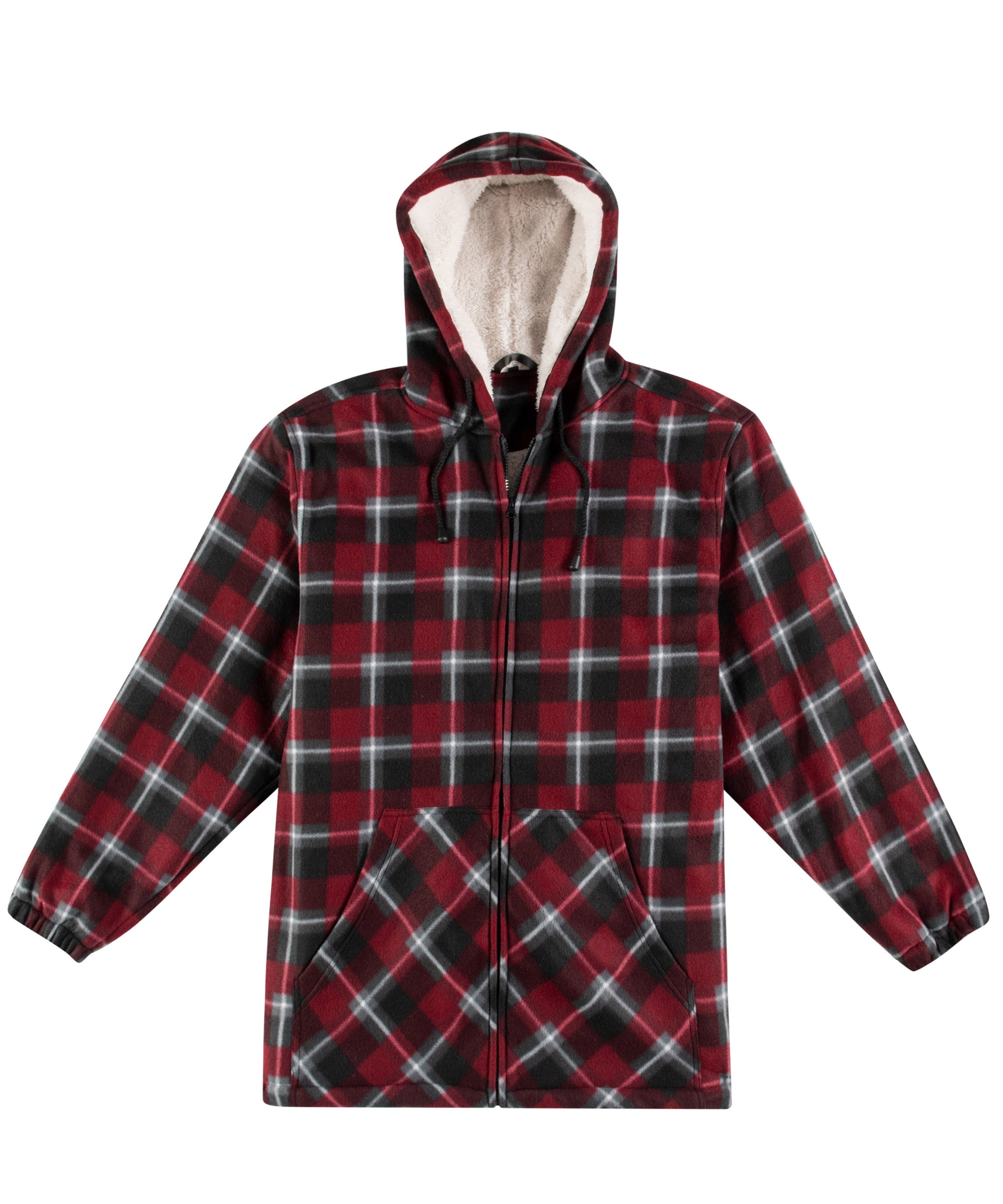 Thermojacke Dalroy rot-kariert