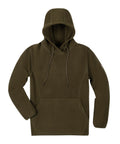 Fleecehoodie Buchhorn oliv