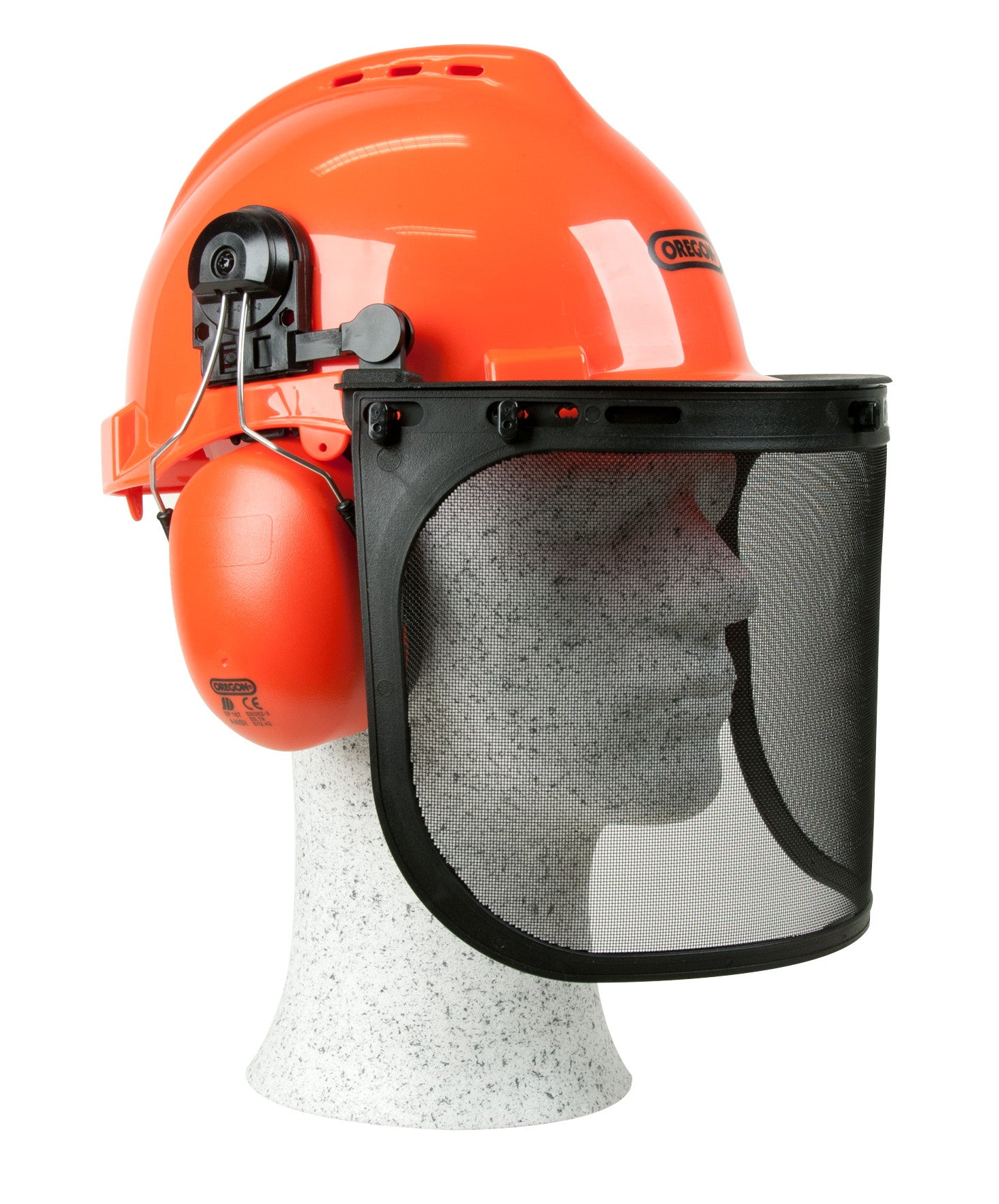 Waldarbeiterschutzhelm P-4-F-Kombi orange