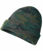 Strickmütze Camouflage anthrazit/oliv