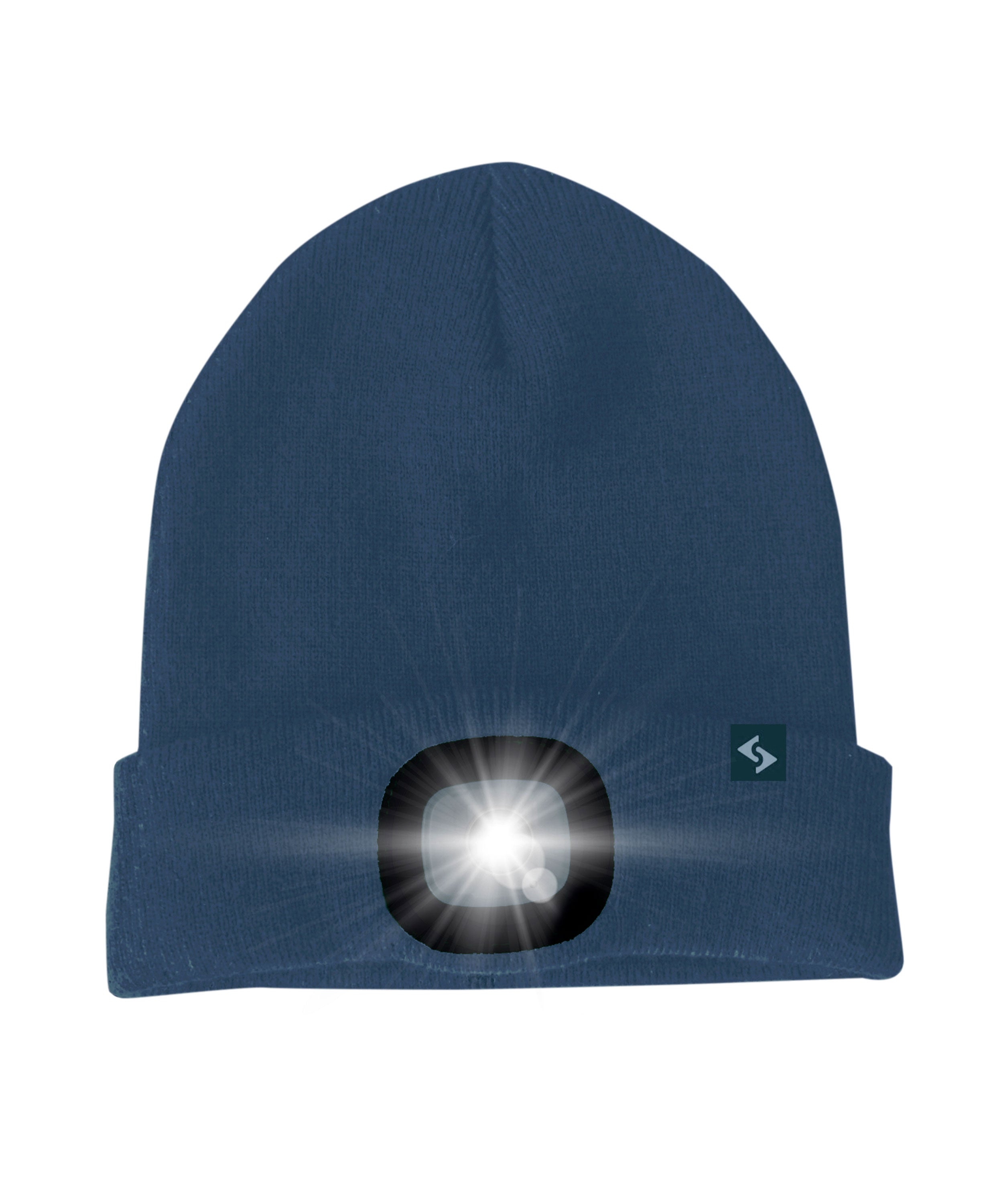 LED Kindermütze Malix navy
